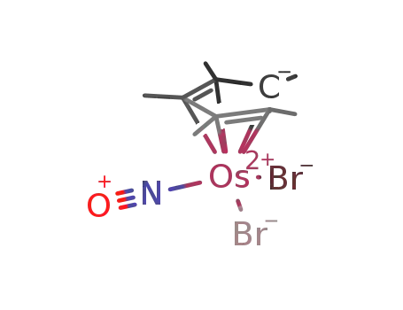 (pentamethylcyclopentadienyl)dibromo(nitrosyl)osmium(II)