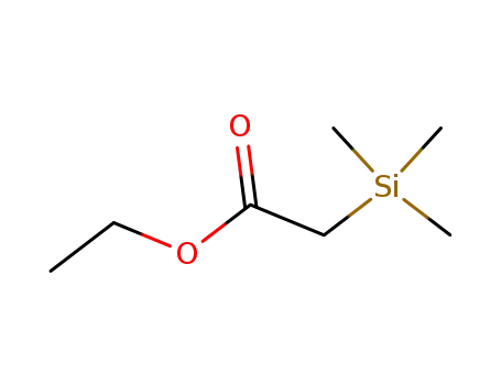 Molecular Structure of 4071-88-9 (Ethyl (trimethylsilyl)acetate)