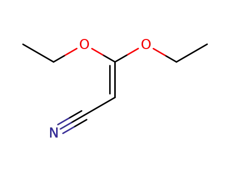 Molecular Structure of 35146-02-2 (3,3-Diethoxyacrylonitrile)