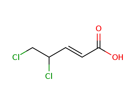 4,5-dichloro-pent-2-enoic acid