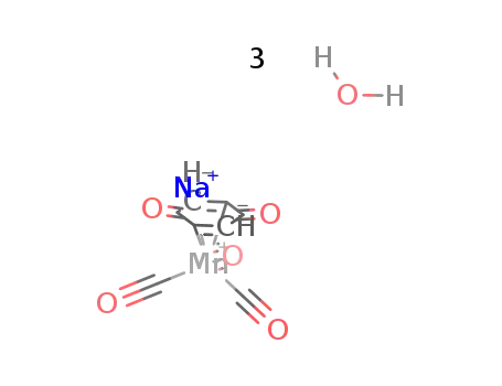Na[(η(4)-quinone)Mn(CO)3]*3H2O