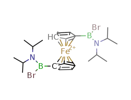 1,1'-bis[bromo(diisopropylamino)boryl]ferrocene