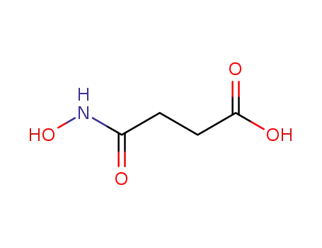 Molecular Structure of 4743-99-1 (4-(Hydroxyamino)-4-oxobutanoic acid)