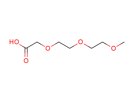 Molecular Structure of 16024-58-1 (2-[2-(2-METHOXYETHOXY)ETHOXY]ACETIC ACID)