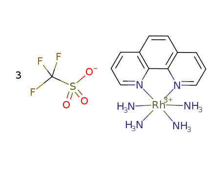 [Rh(1,10-phenanthroline)(NH3)4](CF3SO3)3