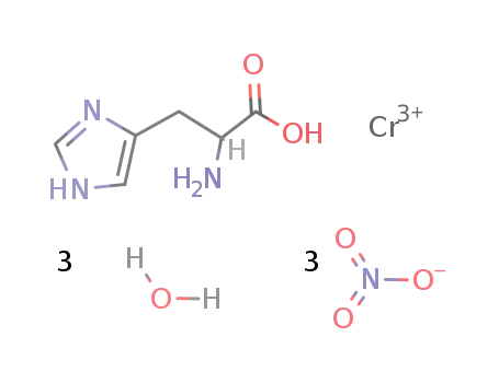 [Cr(L-α-histidine)(NO3)3]*3H2O