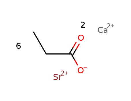 Ca2Sr(C2H5COO)6, low temperature, triclinic