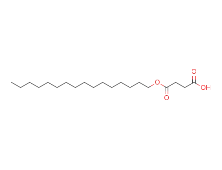 Molecular Structure of 50893-80-6 (Butanedioic acid, monohexadecyl ester)