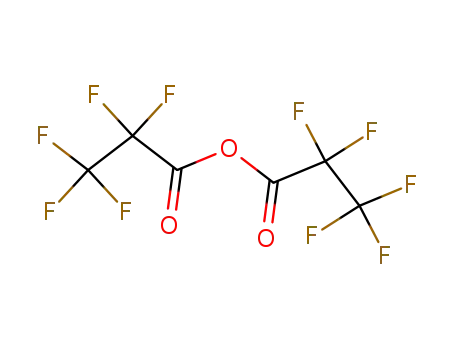 Molecular Structure of 356-42-3 (Perfluoropropionic anhydride)