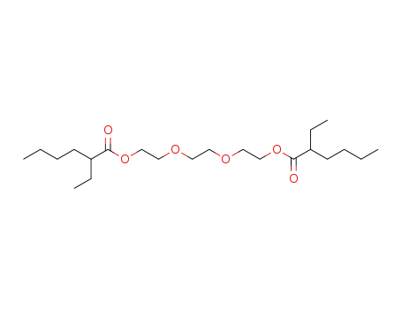 Molecular Structure of 94-28-0 (Triethylene glycol bis(2-ethylhexanoate))