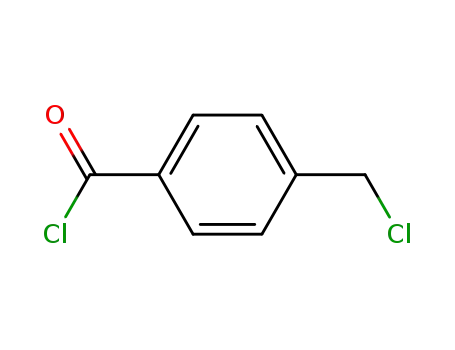 Molecular Structure of 876-08-4 (4-(Chloromethyl)benzoyl chloride)