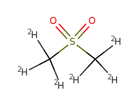 Molecular Structure of 22230-82-6 (DIMETHYL-D6 SULFONE)