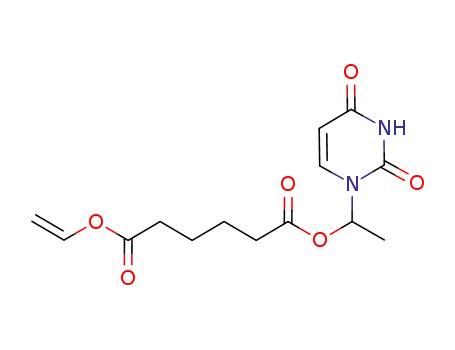 1-(uracil-1-yl)-ethyl vinyl adipate