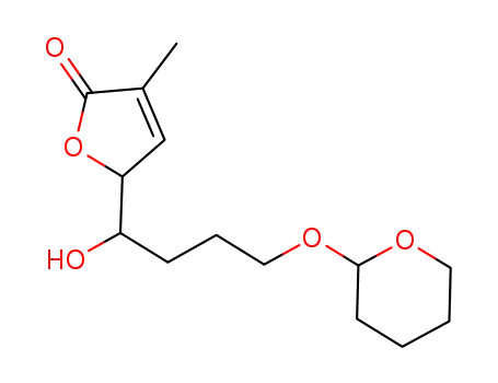 5-[1-hydroxy-4-(tetrahydro-2H-pyran-2-yloxy)butyl]-3-methylfuran-2-(5H)-one