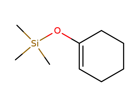 Molecular Structure of 6651-36-1 (1-Cyclohexenyloxytrimethylsilane)