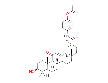 (N-p-acetamidophenyl)glycyrrhetinic acid amide
