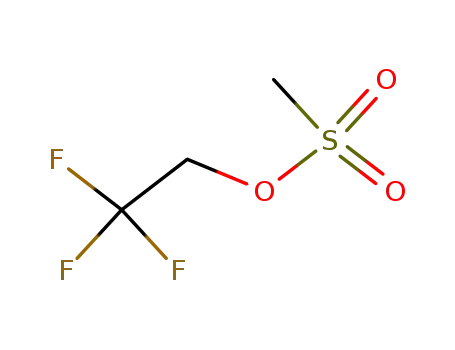 Molecular Structure of 25236-64-0 (2,2,2-TRIFLUOROETHYL METHANESULFONATE)