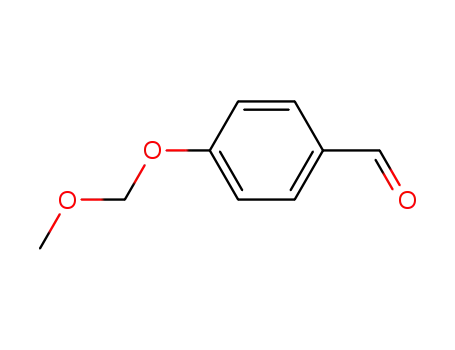 Molecular Structure of 6515-21-5 (4-(methoxymethoxy)benzaldehyde)