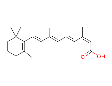 4759-48-2,Isotretinoin,Isotretinoin [USAN:BAN:INN];(2Z,4E,6E,8E)-3,7-dimethyl-9-(2,6,6-trimethyl-1-cyclohexenyl)nona-2,4,6,8-tetraenoate;Retinoic acid, (13cis)-;13-cis-Retinoic acid;Isotretinoin Retinoic acid;Prestwick_642;Neovitamin A acid;Claravis;Teriosal;Roaccutan;Isotretion;Isotretinoin?;Isotretinoine [INN-French];isoretinoin;4-09-00-02388 (Beilstein Handbook Reference);