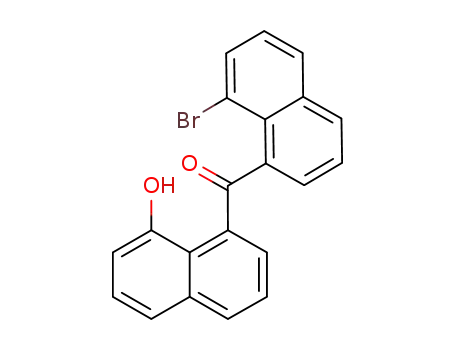 8-bromo-1-naphthyl 8-hydroxy-1-naphthyl ketone