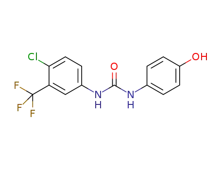 4-[ ({[4-chloro-3-(trifluoromethyl)phenyl]amino}carbonyl)amino]phenol