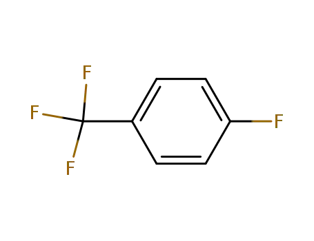 Molecular Structure of 402-44-8 (4-Fluorobenzotrifluoride)