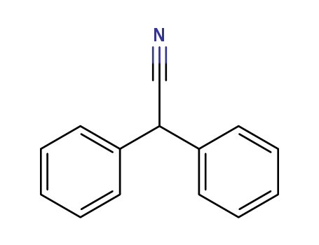 86-29-3,Diphenylacetonitrile,Diphenyl  acetonitriie;Diphenyl-alpha-cyanomethane;Diphenylmethyl-cyanide;Diphenyl acetonitrile;α-Phenylbenzylcyanide;α-phenyl-phenylacetonitrile;Diphenyl-α-cyanomethane;α-Cyanodiphenylmethane;alpha-Phenylbenzeneacetonitrile;Diphenyl-.alpha.-cyanomethane;Benzeneacetonitrile,R-phenyl-;Diphenatrile;alpha-Cyanodiphenylmethane;alpha-Phenylbenzylcyanide;Benzeneacetonitrile, .alpha.-phenyl-;Acetonitrile, diphenyl-;alpha-Phenylphenylacetonitrile;2,2-diphenylacetonitrile;