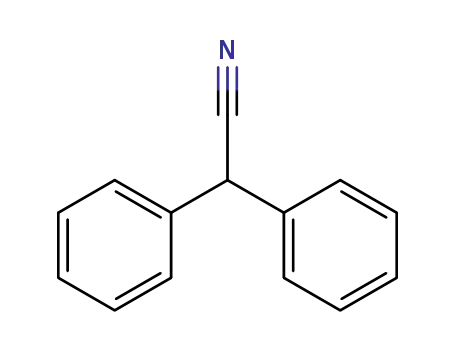 Molecular Structure of 86-29-3 (Diphenylacetonitrile)