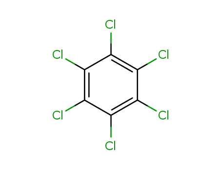 Molecular Structure of 118-74-1 (HEXACHLOROBENZENE)