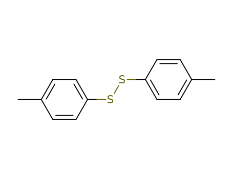 Molecular Structure of 103-19-5 (P-TOLYL DISULFIDE)