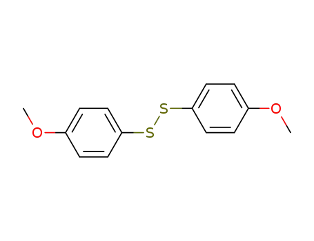 Molecular Structure of 5335-87-5 (BIS(4-METHOXYPHENYL) DISULPHIDE)