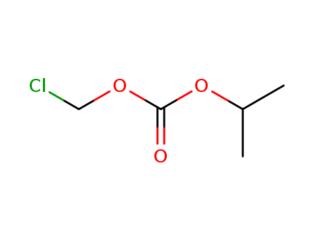 35180-01-9,Chloromethyl isopropyl carbonate,Chloromethyl1-methylethyl carbonate;Isopropoxycarbonyloxymethyl chloride;Isopropyl chloromethyl carbonate;[(Isopropyloxycarbonyl)oxy]methyl chloride;