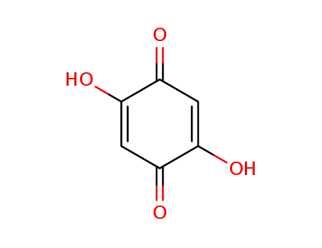 Molecular Structure of 615-94-1 (2,5-DIHYDROXY-1,4-BENZOQUINONE)