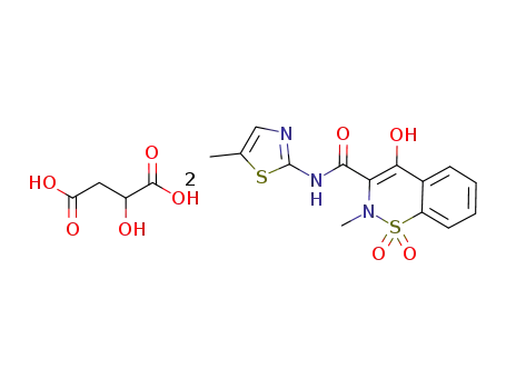 meloxicam:DL-malic acid