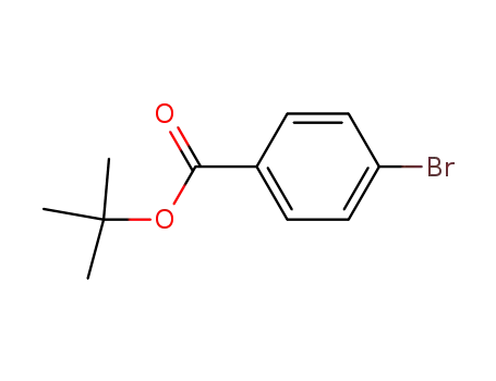 Molecular Structure of 59247-47-1 (TERT-BUTYL-4-BROMOBENZOATE)