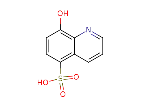 Molecular Structure of 84-88-8 (8-Hydroxyquinoline-5-sulfonic acid)