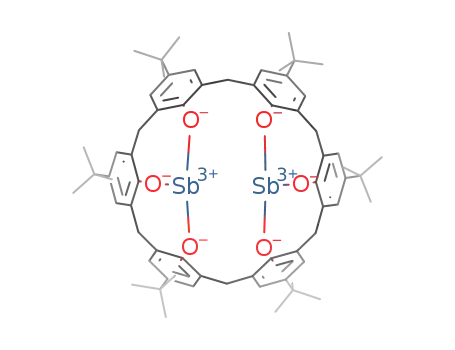 [Sb2(para-tert-butylcalix[6]arene(6-))]