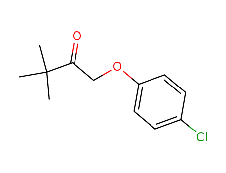 Molecular Structure of 24473-06-1 (1-(4-Chlorophenoxy)-3,3-dimethyl-2-butanone)