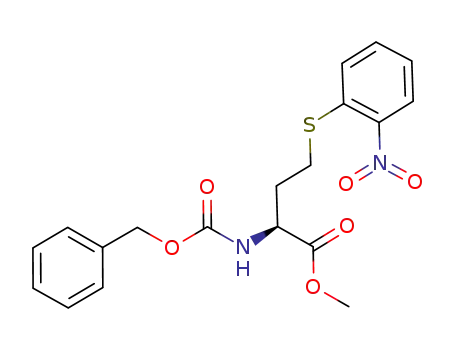 benzyl (S)-1-(methoxycarbonyl)-3-(2-nitrophenylthio)propylcarbamate