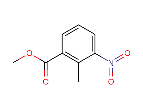 Molecular Structure of 59382-59-1 (Methyl 2-methyl-3-nitrobenzoate)