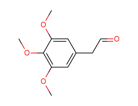 Molecular Structure of 5320-31-0 (3,4,5-trimethoxyphenylacetaldehyde)