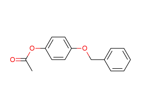 Molecular Structure of 6311-66-6 (4-Benzyloxyphenyl acetate)