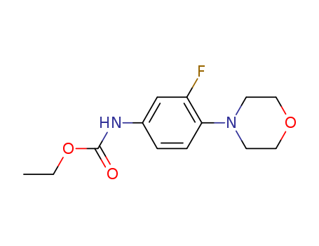 Ethyl 3-fluoro-4-morpholinophenylcarbamate