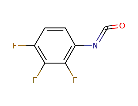 Molecular Structure of 190774-58-4 (2,3,4-TRIFLUOROPHENYL ISOCYANATE)