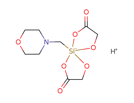 5-(morpholin-4-iomethyl)-2,7-dioxo-1,4,6,9-tetraoxa-5-silaspiro[4,4]nonan-5-uide