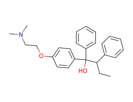 Benzeneethanol, a-[4-[2-(dimethylamino)ethoxy]phenyl]-b-ethyl-a-phenyl-