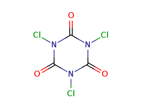 87-90-1,Trichloroisocyanuric acid,1,3, 5-Trichloro-s-triazinetrione;s-Triazine-2,4,6(1H,3H,5H)-trione, 1,3,5-trichloro-;Symclosen;ACL 85;1,3,5-Trichloro-s-triazinetrione;Trichloroisocyanic acid;1,3,5-Trichloro-s-triazine-2,4,6(1H,3H,5H)-trione;EPA Pesticide Chemical Code 081405;Trichloroisocyanurate;Trichlorinated isocyanuric acid;1,3,5-Trichloroisocyanuric acid;Trichloro-s-triazinetrione, dry;Trichloro-s-triazine-2,4,6(1H,3H,5H)-trione;N,N,N;1,3, 5-Triazine-2,4,6(1H,3H,5H)-trione, 1,3,5-trichloro-;Trichlorocyanuric acid;Sincloseno [INN-Spanish];1,3,5-Triazine-2,4,6(1H,3H,5H)-trione,1,3,5- trichloro-;Chloreal;Neochlor 90;1,3,5-Trichloro-2,4, 6-trioxohexahydro-s-triazine;1,3,5-trichloro-1,3,5-triazine-2,4,6(1H,3H,5H)-trione;Fi Clor 91;Trichloro-s-triazinetrione;Isocyanuric chloride;1,3, 5-Triazine-2,4,6 (1H,3H,5H)-trione, 1,3,5-trichloro-;Trichlorisocyanursaeure;CBD 90;ACL 90;Fichlor 91;Hi-Lite 90G;1,3,5-Triazine-2,4,6(1H,3H,5H)-trione, 1,3,5-trichloro-;N,N,N-Trichloroisocyanuric acid;1,3,5-trichloro-1,3,5-triazinane-2,4,6-trione;Symclosenum [INN-Latin];1,3, 5-Trichloro-s-triazine-2,4,6(1H,3H,5H)-trione;s-Triazine-2,4,6 (1H,3H,5H)-trione, 1,3,5-trichloro-;Kyselina trichloisokyanurova;Slow Dissolving Chlorine Tablets;1,3,5-Trichloro-2,4,6-trioxohexahydro-s-triazine;TCCA;Trichloroisocyanuric Acid(TCCA);TCCA (Trichloro Isocyanuric Acid);