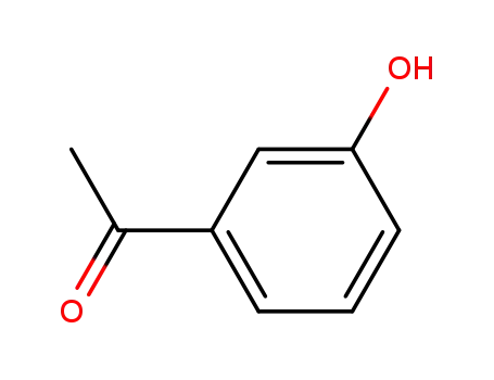 Molecular Structure of 121-71-1 (3'-Hydroxyacetophenone)
