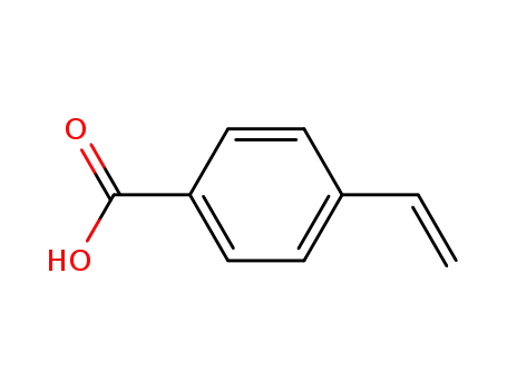 Molecular Structure of 1075-49-6 (4-Vinylbenzoic acid)
