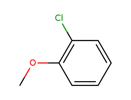 Molecular Structure of 766-51-8 (2-Chloroanisole)